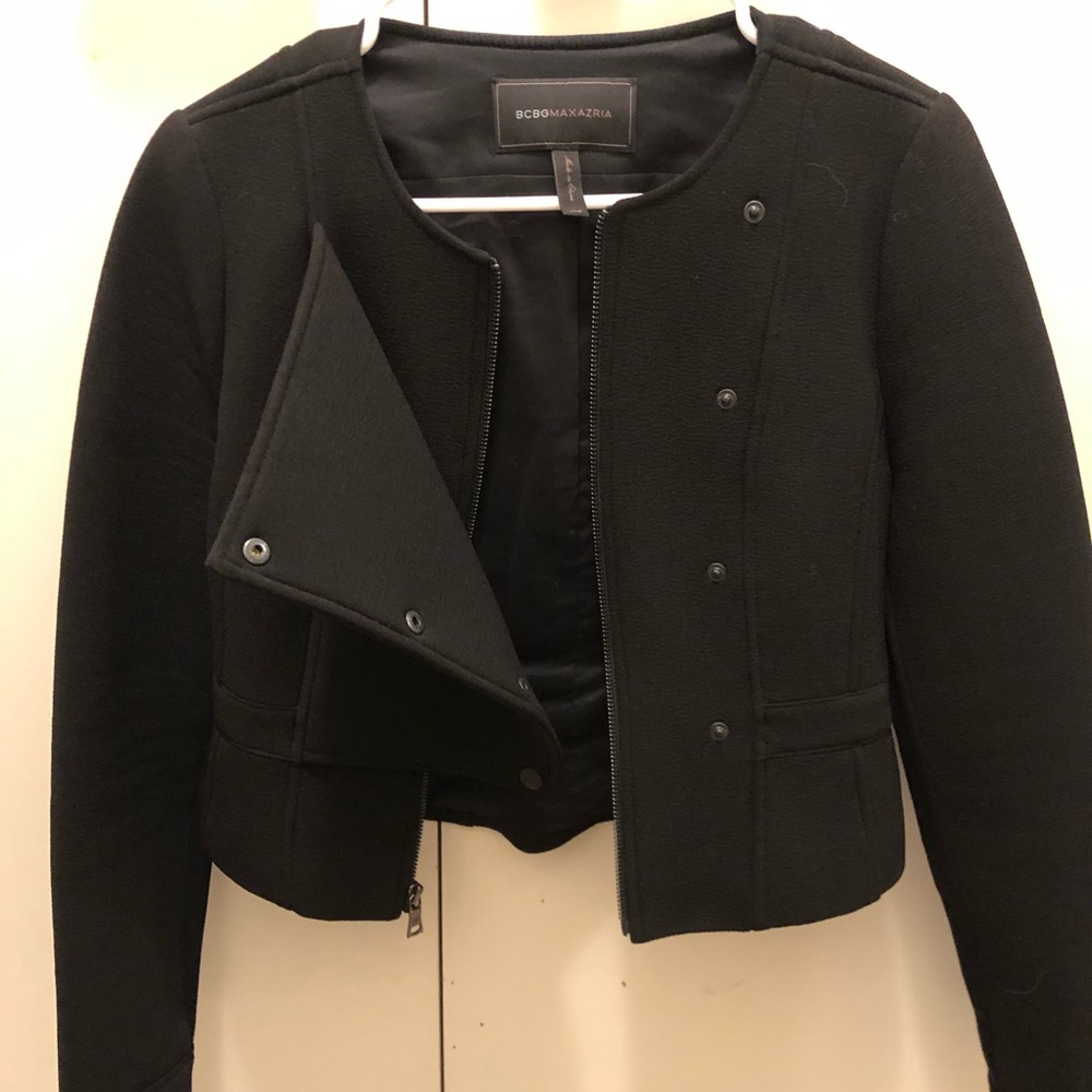 BCBG Moto style jacket size xxs